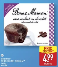 Cœur coulant au chocolat Bonne Maman