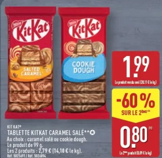 Tablette de chocolat Kit Kat