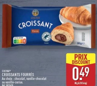 Croissants fourrés Cucina