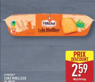 Cake moelleux St Michel