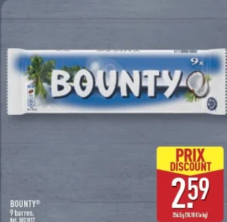Bounty 9 barres