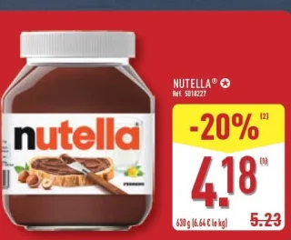 NUTELLA® Pâte à tartiner