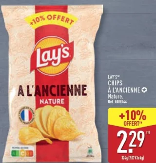 Chips à l'ancienne Nature Lay's