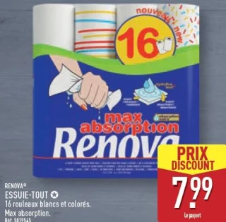 Essuie-tout Max absorption Renova