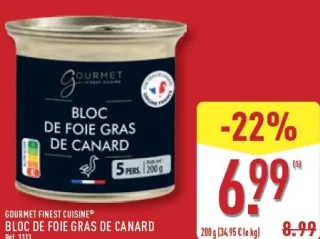 Gourmet Finest Cuisine® Bloc de Foie Gras de Canard 200 g