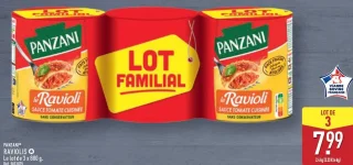 Raviolis sauce tomate cuisinée Panzani