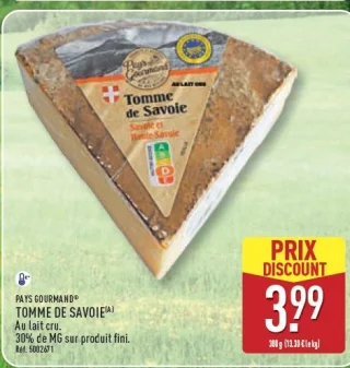 PAYS GOURMAND Tomme de Savoie