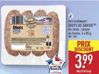 Diots de Savoie Pays Gourmand