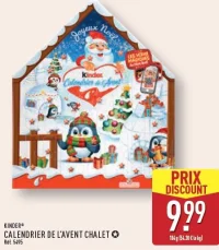 KINDER® CALENDRIER DE L'AVENT CHALET