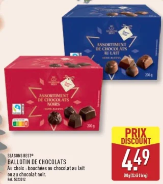 Ballotin de chocolats Seasons Best