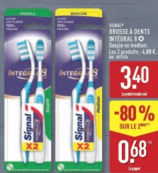 Signal Brosse à dents Intégral 8 Souple ou Medium