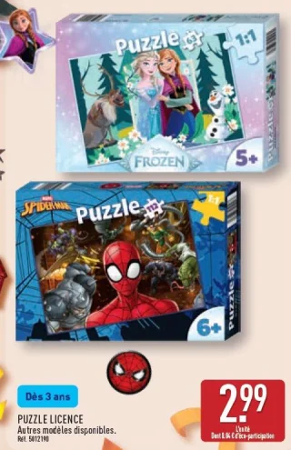 Puzzle licence