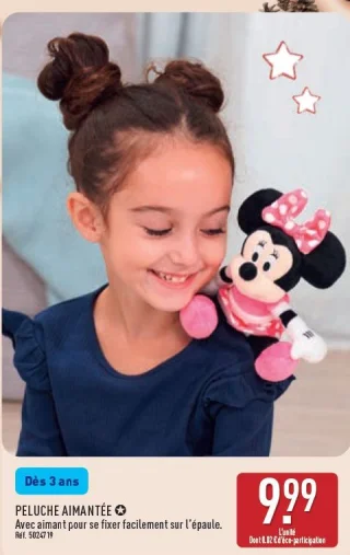 Peluche aimantée