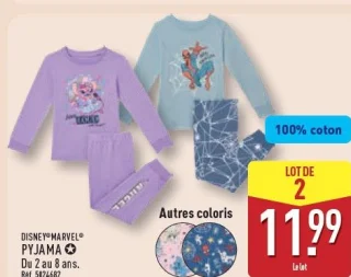 Pyjama Disney ou Marvel
