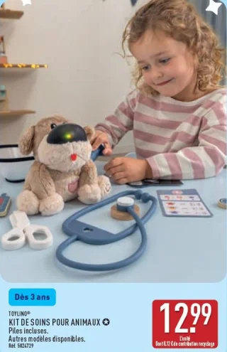 Kit de soins pour animaux Toylino