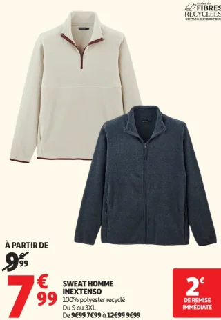 SWEAT HOMME INEXTENSO