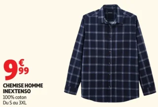 Chemise homme Inextenso