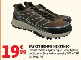 Basket homme Inextenso