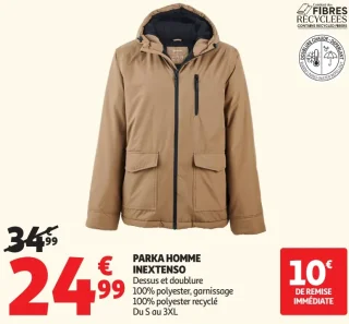 Parka homme Inextenso