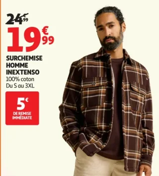 Surchemise homme Inextenso