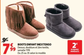 Boots enfant Inextenso
