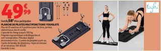 Planche de pilates multifonctions Yoghilate