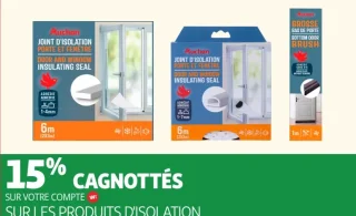 Produits d'isolation Auchan