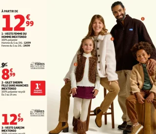 Veste femme ou homme Inextenso