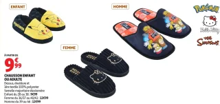 Chausson enfant ou adulte