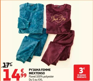 Pyjama femme Inextenso