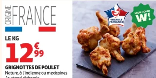 Grignottes de poulet
