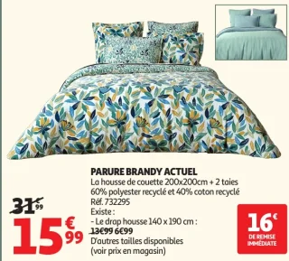 Parure de couette Brandy Actuel