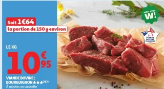 Viande bovine : Bourguignon