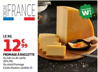 FROMAGE À RACLETTE