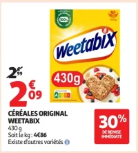 Céréales original Weetabix