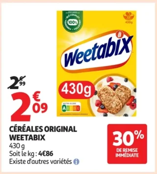Céréales original Weetabix