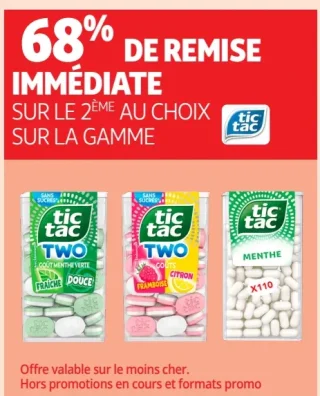 Bonbons Tic Tac