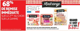 Toutes les charcuteries Madrange libre service