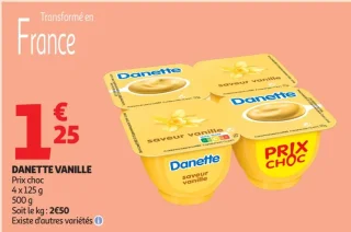 Danette vanille