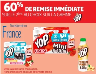 Yaourts à boire Yop