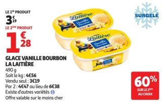 Glace Vanille Bourbon La Laitière