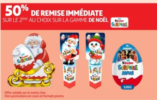 Gamme de Noël Kinder Surprise