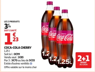 Boisson gazeuse Coca-Cola Cherry