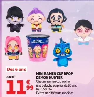 Mini ramen cup Kpop Demon Hunter