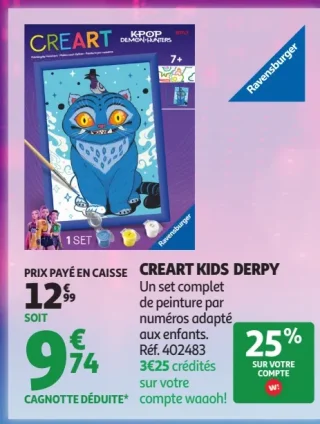 Peinture par numéros CreArt Kids Derpy Ravensburger