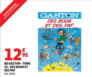 BD Gaston - Tome 23 - Des boum et des paf