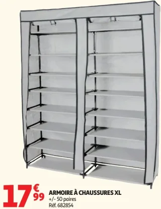 Armoire à chaussures XL Auchan Actuel