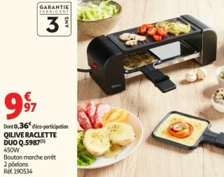 Raclette duo Qilive Q.5987