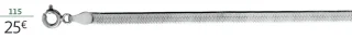 Bracelet argent - 18 cm La Vie en Or 115