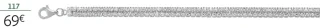 Bracelet argent et oxydes de zirconium - 19 cm La Vie en Or 117